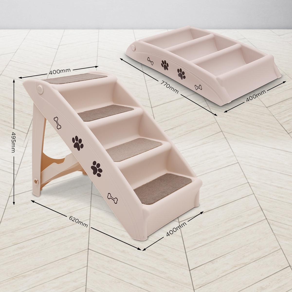 Furtastic 50cm Foldable Step Ladder Stairs - Harrogates