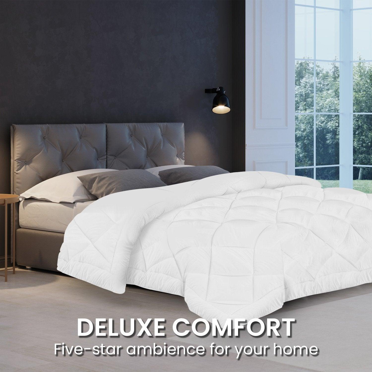 Laura Hill Microfibre Bamboo Comforter Quilt 700gsm - Queen - Harrogates