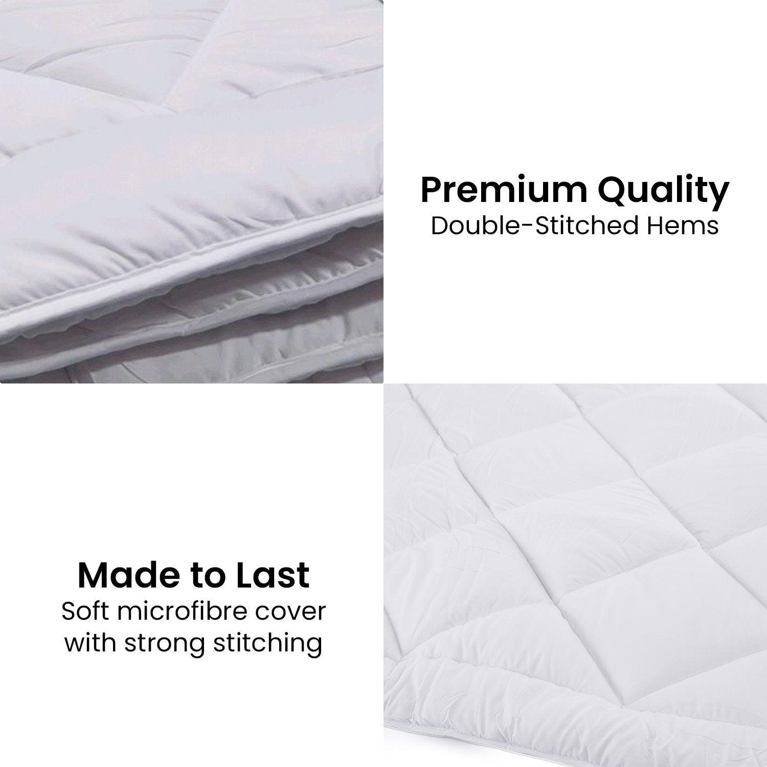 Laura Hill Microfibre Bamboo Comforter Quilt 700gsm - Queen - Harrogates