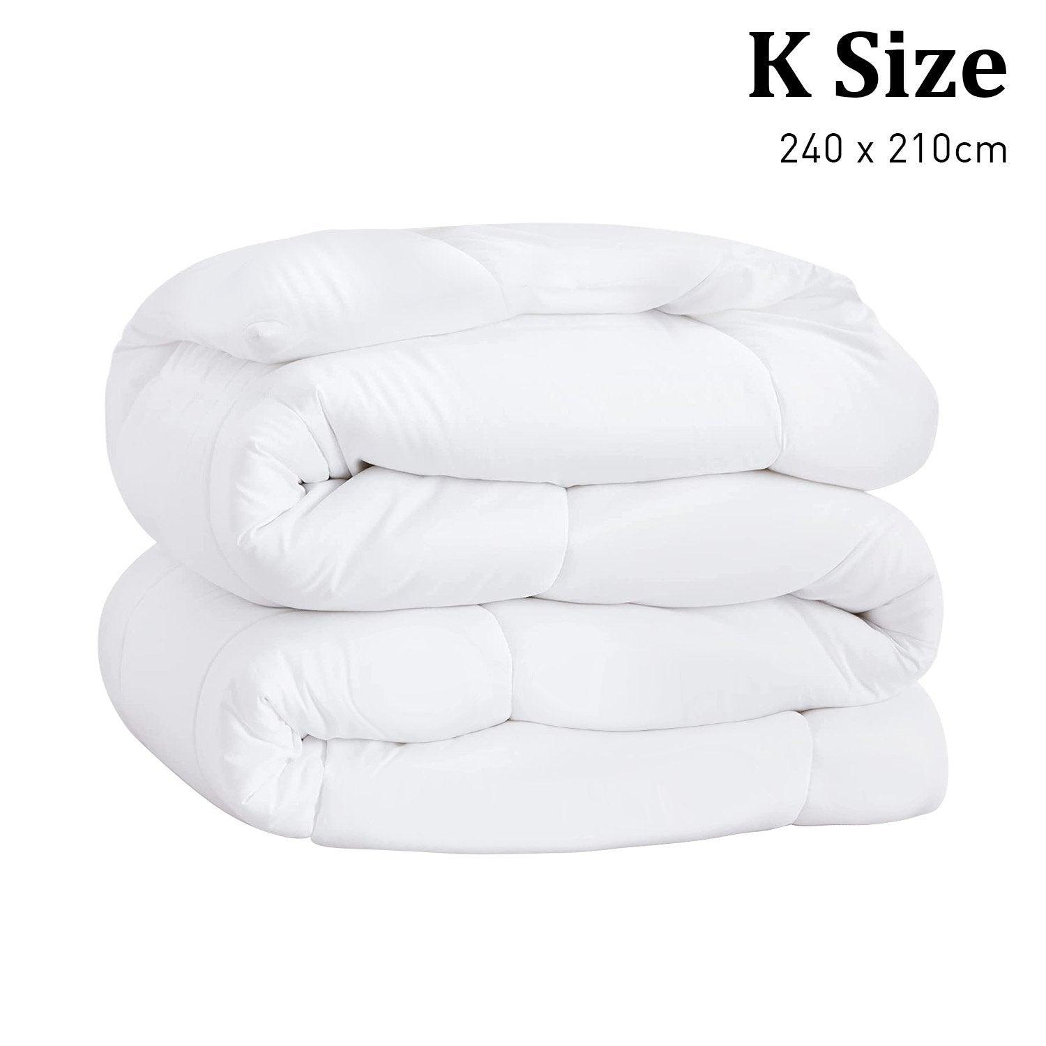 Laura Hill 500GSM Duck Down Feather Quilt Duvet Doona - King - Harrogates