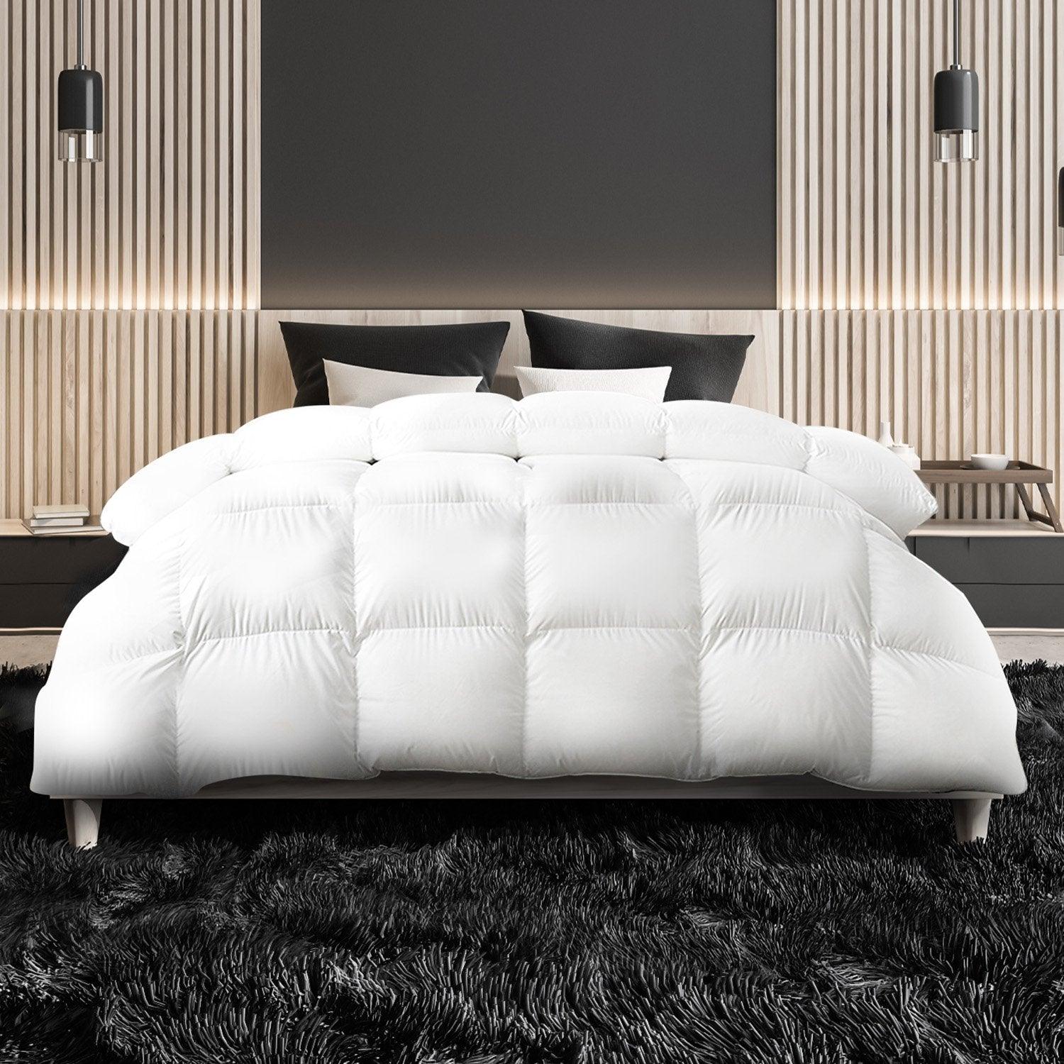 Laura Hill 500GSM Duck Down Feather Quilt Comforter Doona - Queen - Harrogates