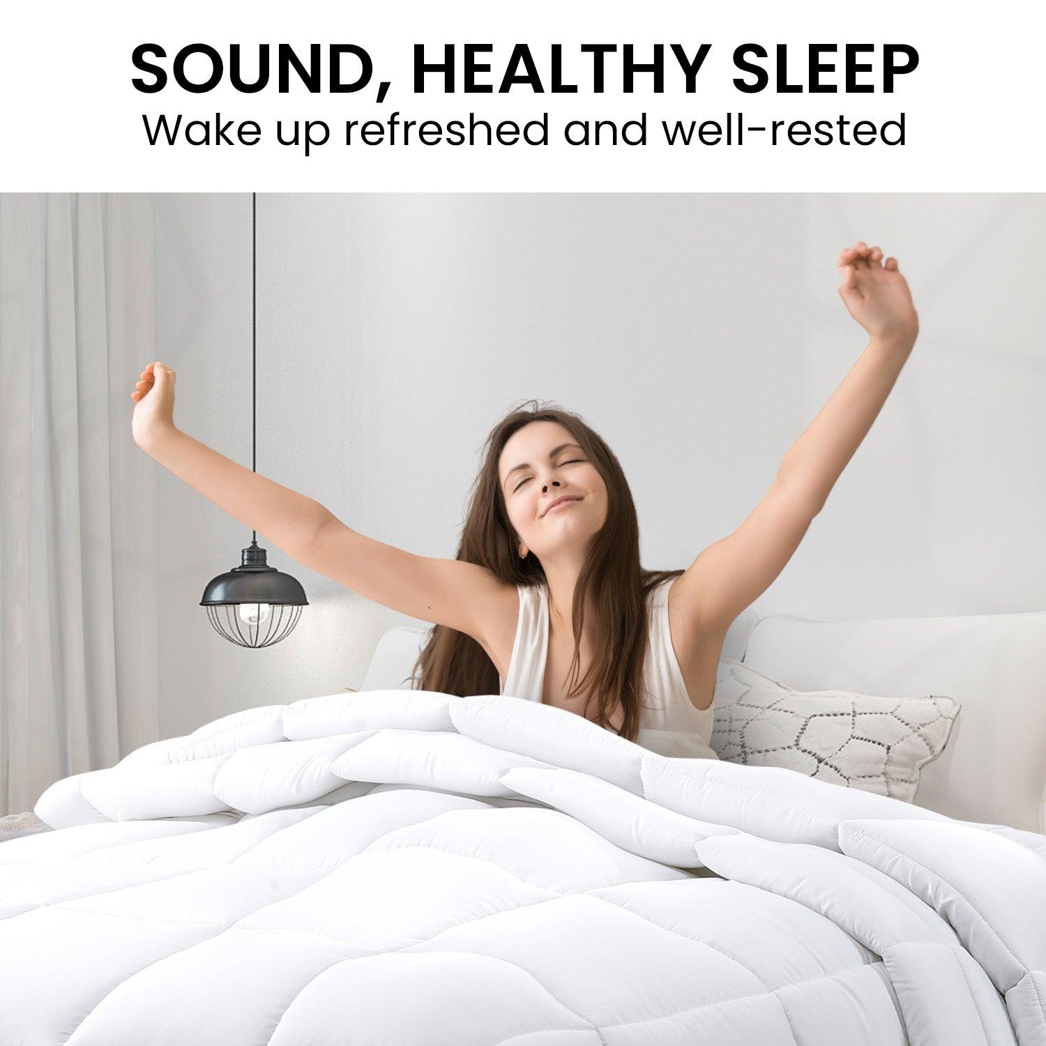 Laura Hill 800GSM Goose Down Feather Comforter Doona - Super King - Harrogates