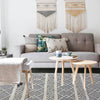 Boho Style Hand Loomed Recycle Cotton Wool Woven Design Rug 150 x 200 cm - Harrogates