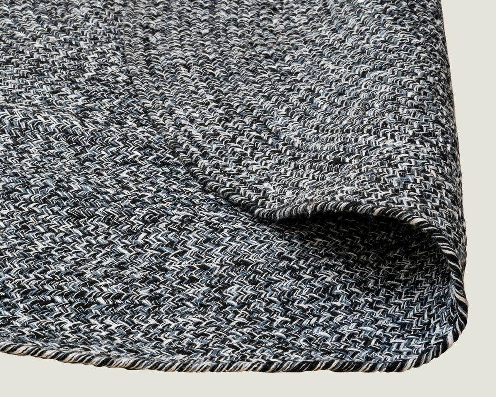 Handmade Country Cottage Reversible Cotton Area Rug 120 x 120 cm - Harrogates