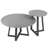 Interior Ave - Broadway Two Tier Coffee Table Set - Stone Grey - Harrogates