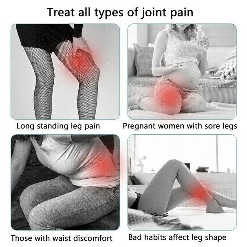Leg Knee Support Pillow, Orthopedic Memory Foam Wedge Contour Pillow for Thighs, Leg Pillow for Back Hip Legs Knee Support Wedge and Pressure Relief, Washable Cover - Harrogates