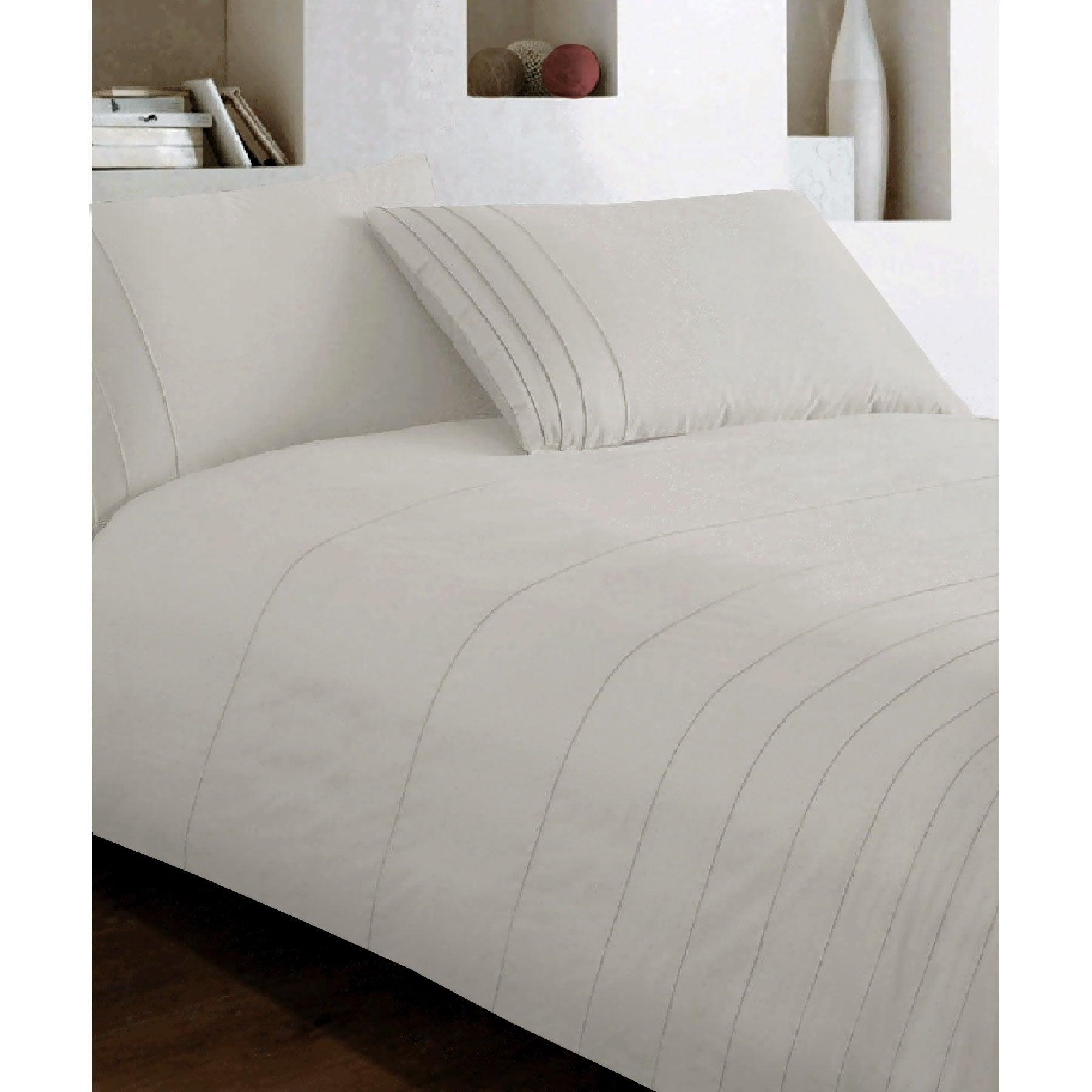 Brooklyn Linen Quilt Cover Set Queen - Harrogates
