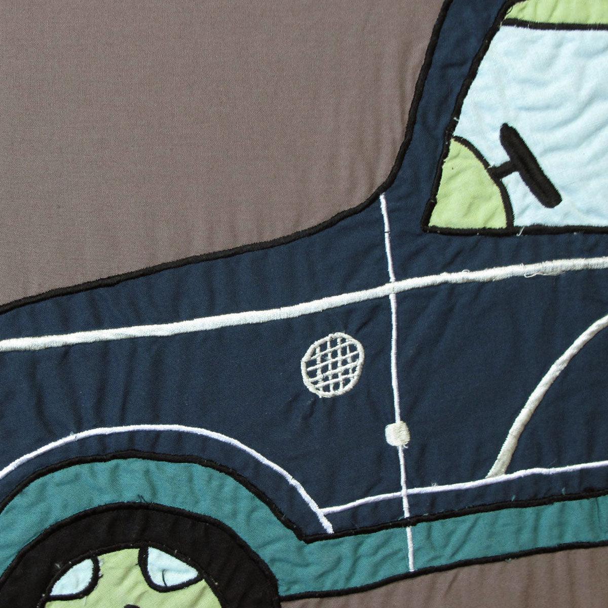 Jeep Wrangler Embroidered Quilt Cover Set Single - Harrogates
