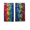 Set of 4 Imperfect Jacquard Terry Beach Towels Butterfly - Harrogates