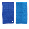 Jacquard Velour Reversible Beach Towel Blue Swirls - Harrogates