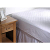 Georges Fine Linens 100% COTTON Quilted Mattress Protector 35cm Wall SINGLE - Harrogates