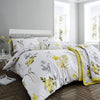 Flora Yellow Quilt Cover Set Super King - Harrogates