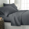 400TC Cotton Sateen Sheet Set King - Grey - Harrogates
