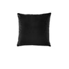 Bianca Vivid Coordinates Velvet Square Cushion Black - Harrogates