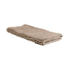 Chenille Toggle Bath Mat 50 x 80cm Taupe - Harrogates