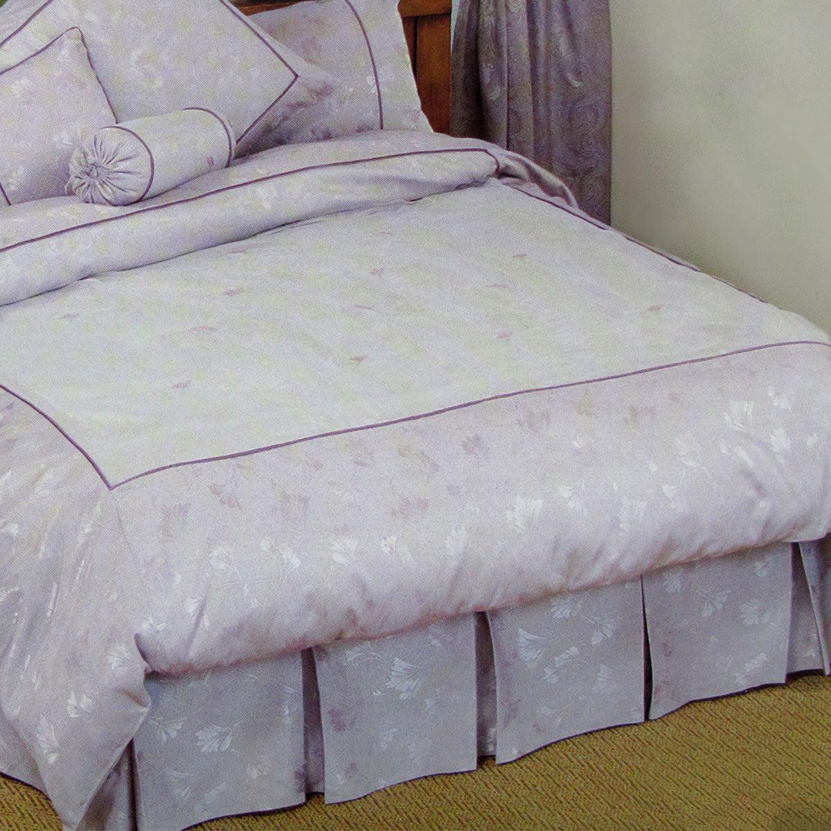 Phase 2 Sophia Lilac Jacquard Valance King - Harrogates