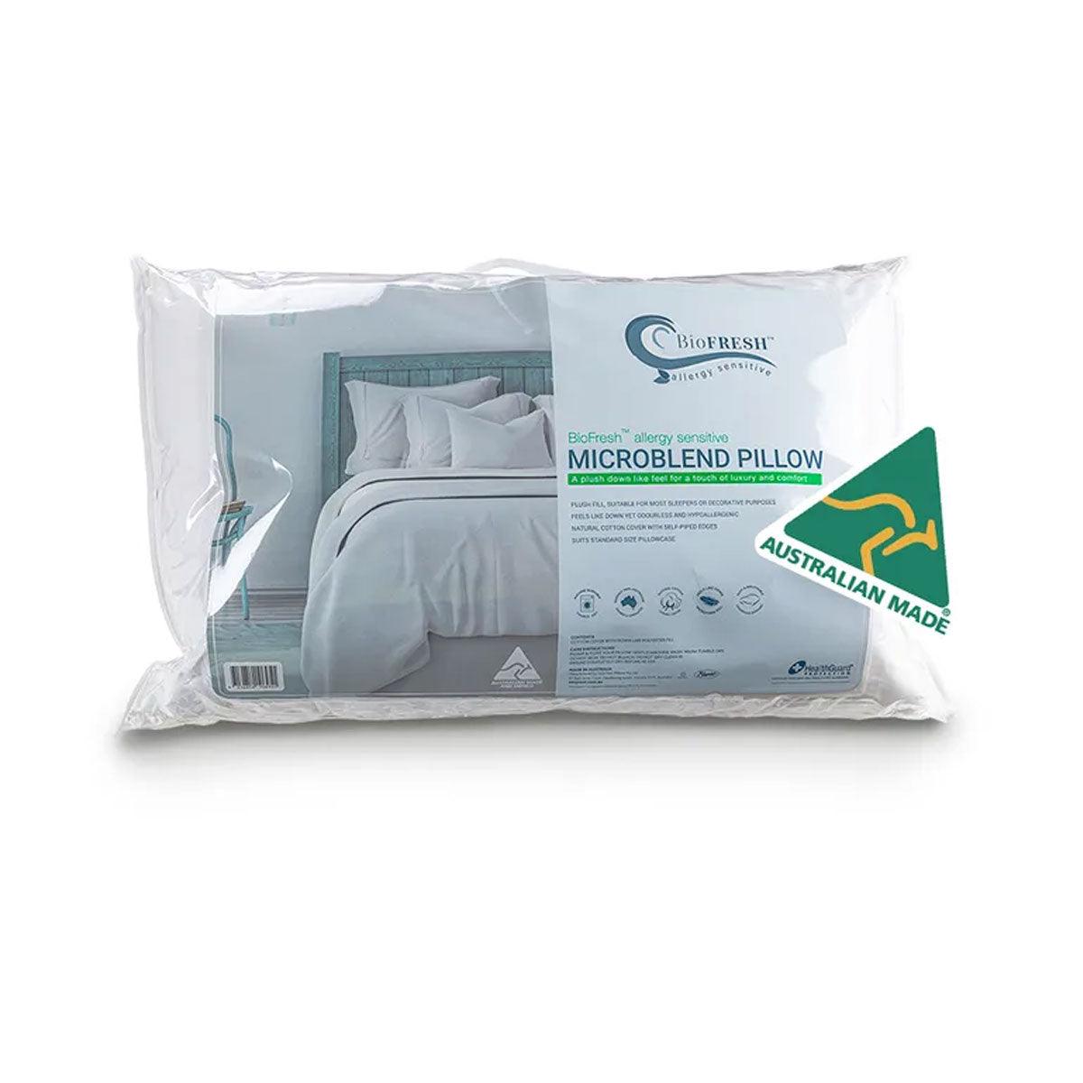 Easyrest BioFresh Allergy Sensitive Microblend Standard Pillow 48 x 73 cm - Harrogates