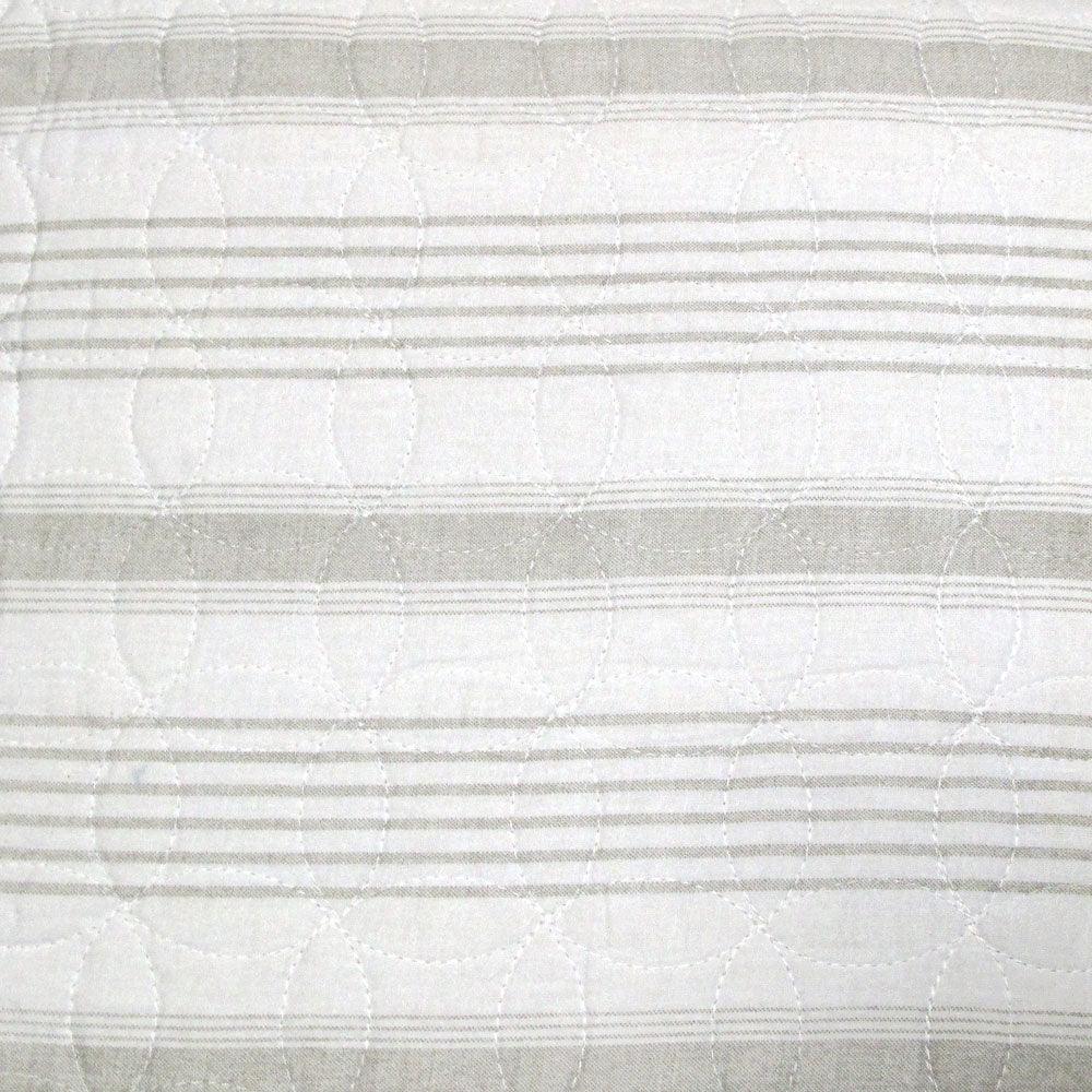 Brighton Road Regatta Stone Quilted Quilt Cover Set Queen - Harrogates