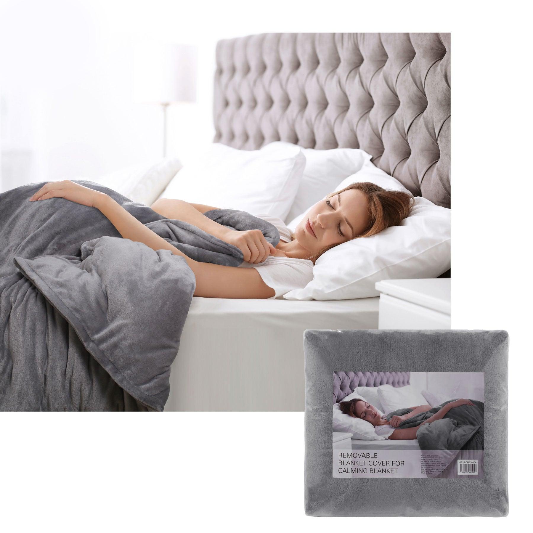 Accessorize Grey Removable Blanket Cover Single - Harrogates