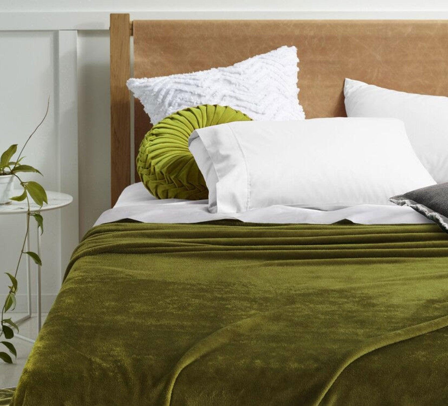 Accessorize Super Soft Blanket Queen/King Mossy Road - Harrogates