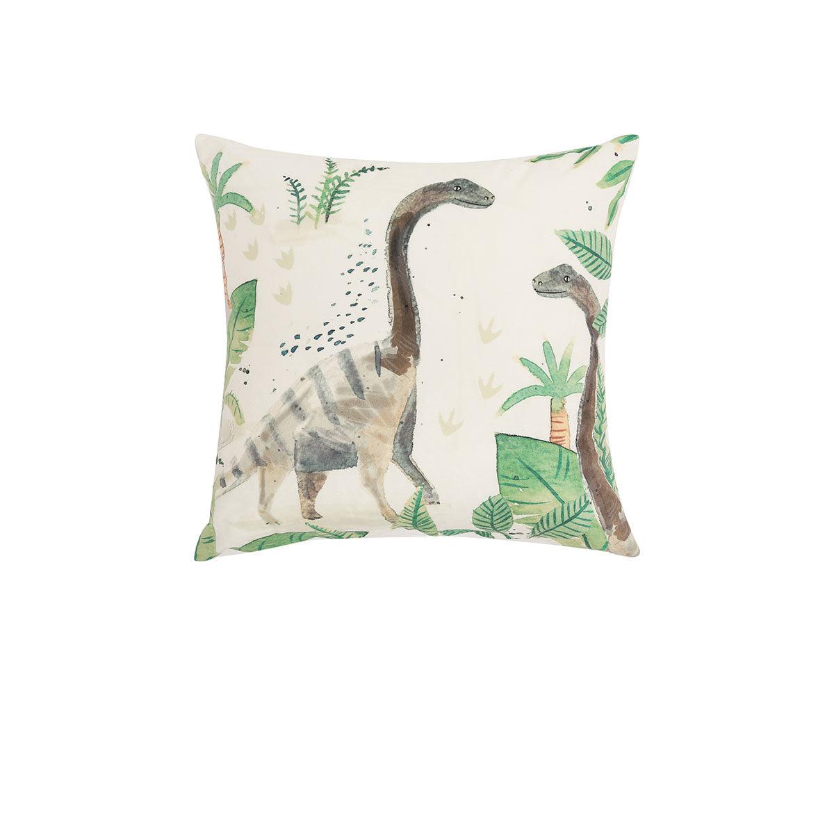 Happy Kids Dino Land Filled Square Cushion - Harrogates