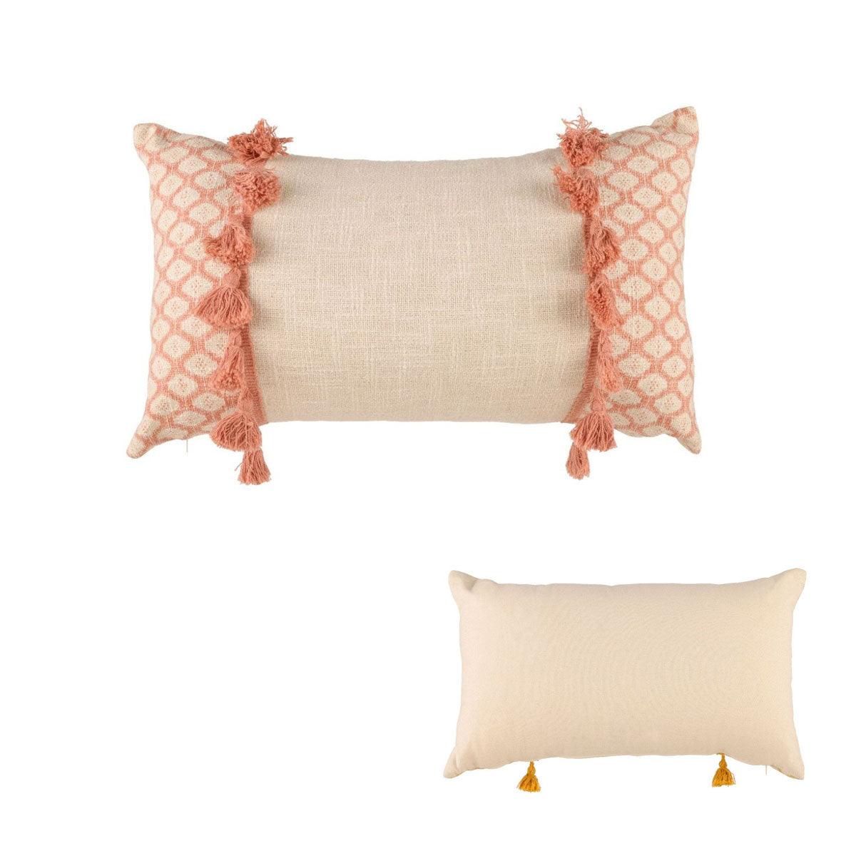 Accessorize Eleni Pink Rectangular Filled Cushion 30cm x 50cm - Harrogates