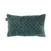 Bedding House Equire Luxury Cotton Filled Oblong Cushion Green - Harrogates