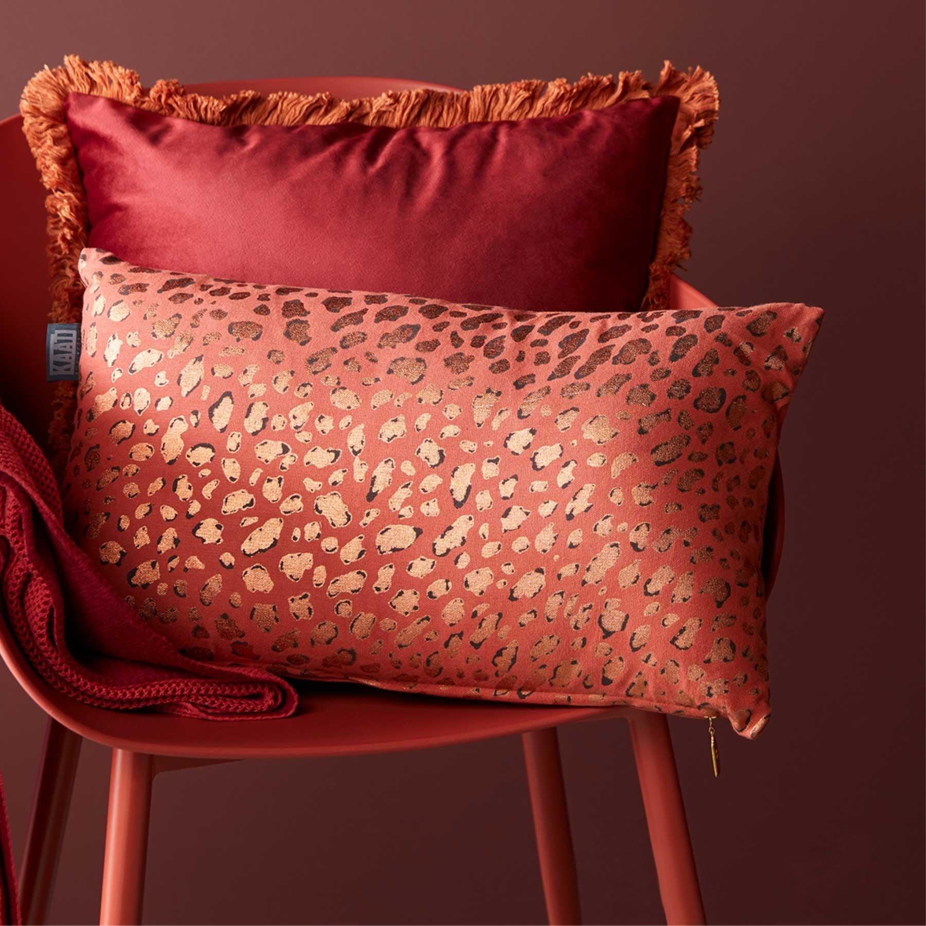 Bedding House Felidea Terra Filled Oblong Cushion - Harrogates
