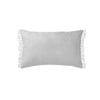 Vintage Design Homewares Dove Grey French Linen Filled Cushion Oblong - 35cm x 55cm - Harrogates