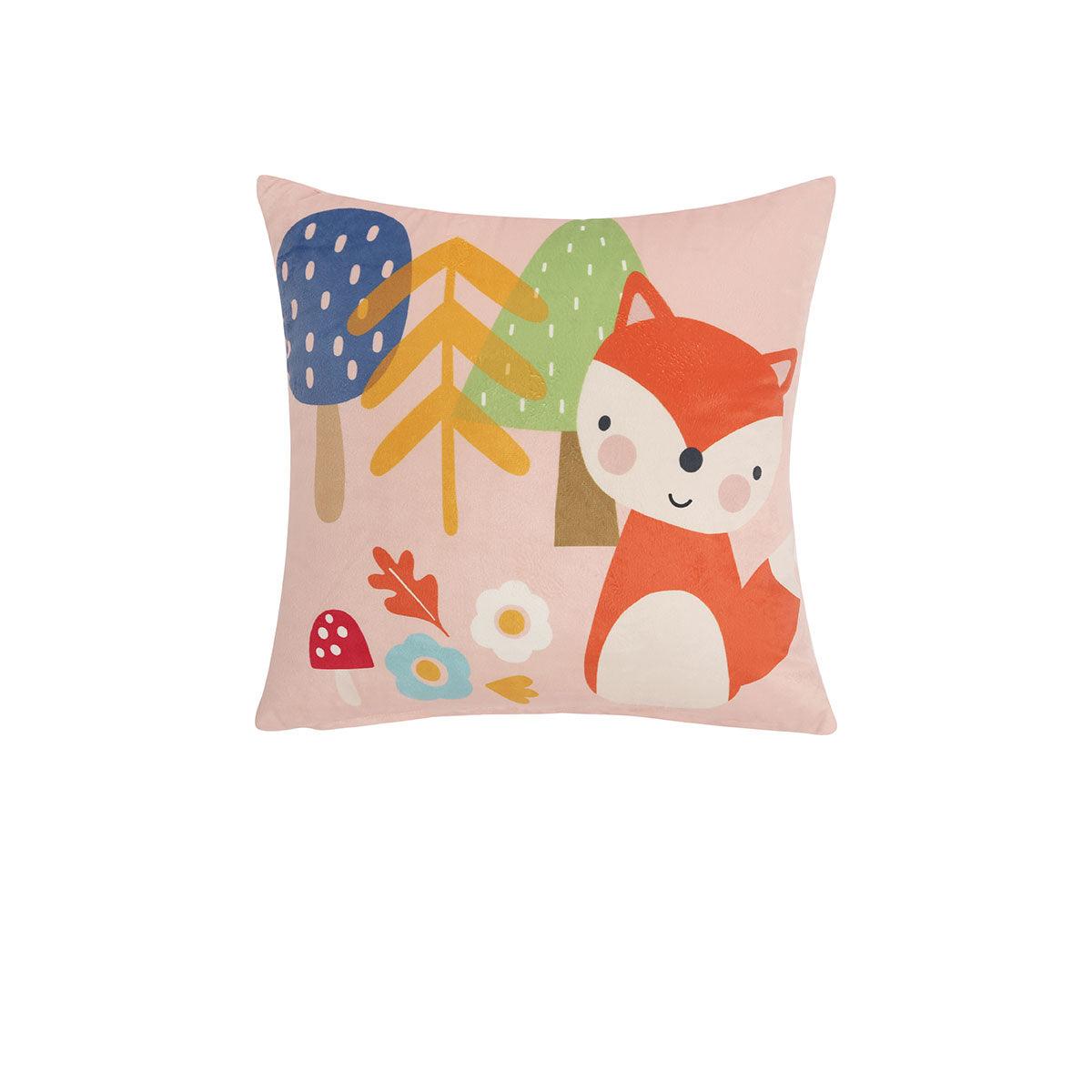 Happy Kids Rainbow Forest Filled Square Cushion - Harrogates