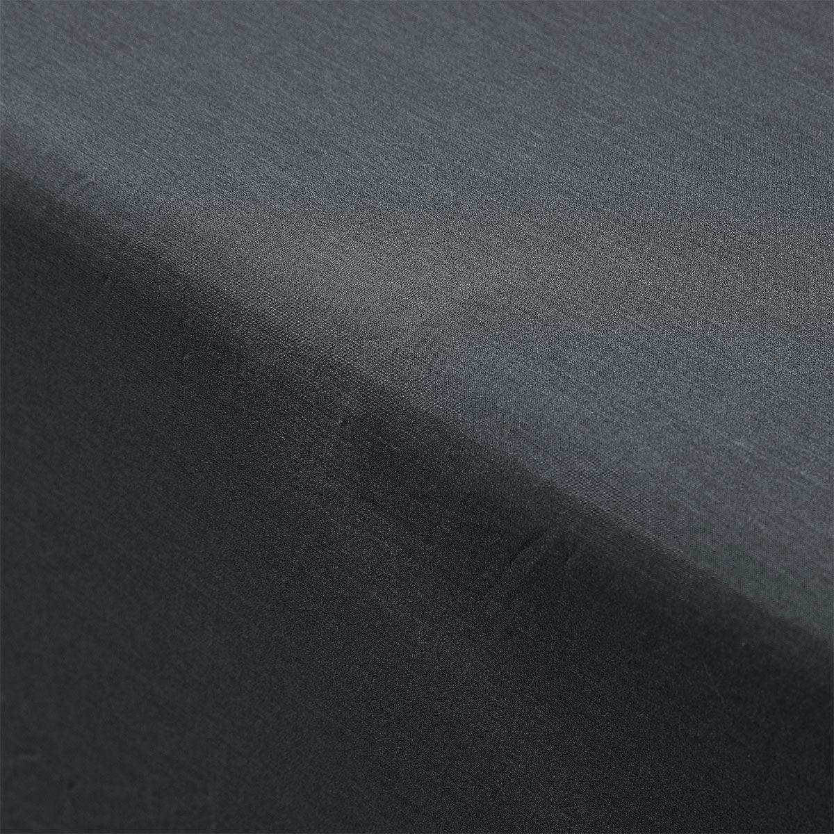 Accessorize 400TC Charcoal Bamboo Cotton Fitted Sheet 40cm Wall Queen - Harrogates