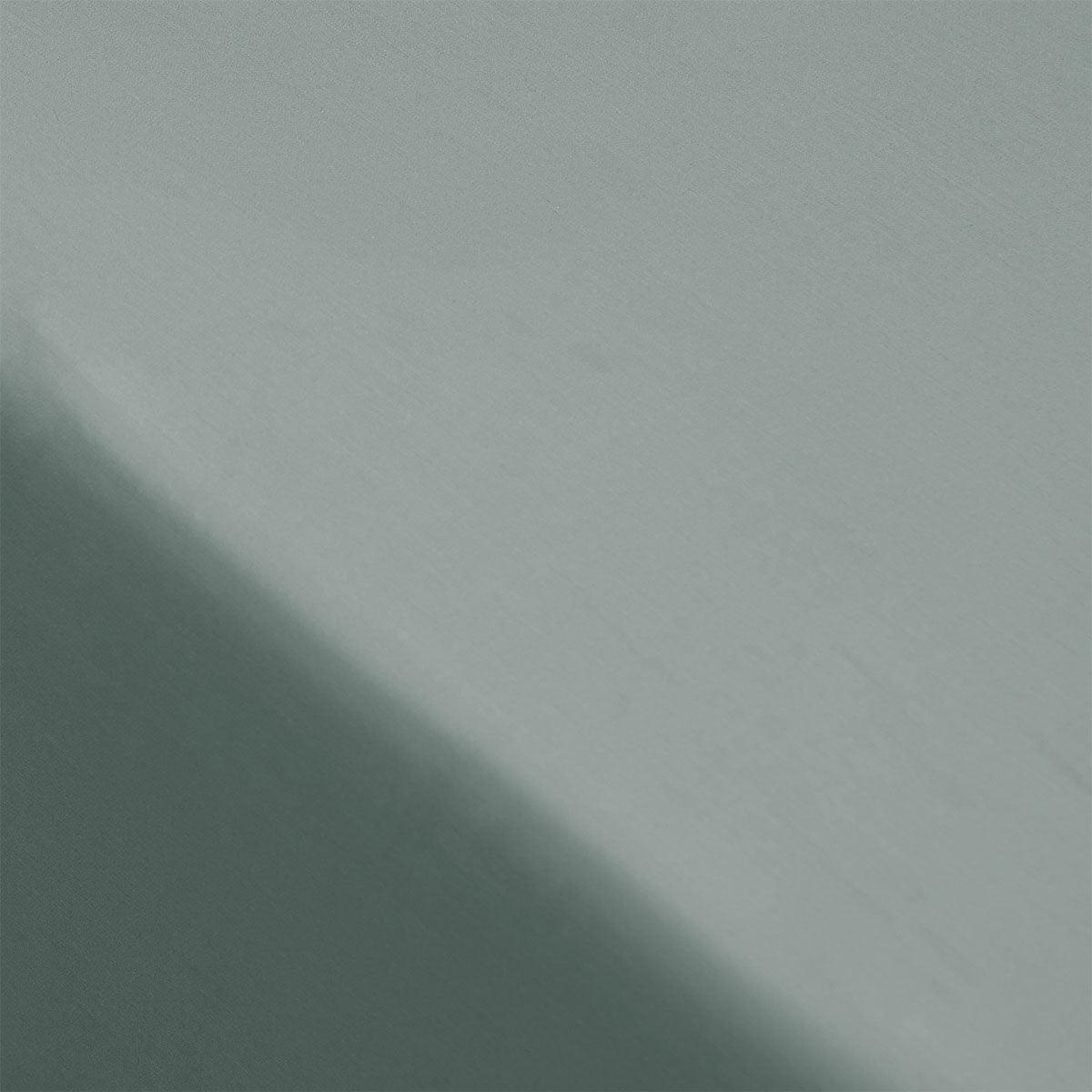 Accessorize 400TC Sage Bamboo Cotton Fitted Sheet 40cm Wall Double - Harrogates