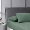 Accessorize Olive Washed Cotton Fitted Sheet Set King - Harrogates