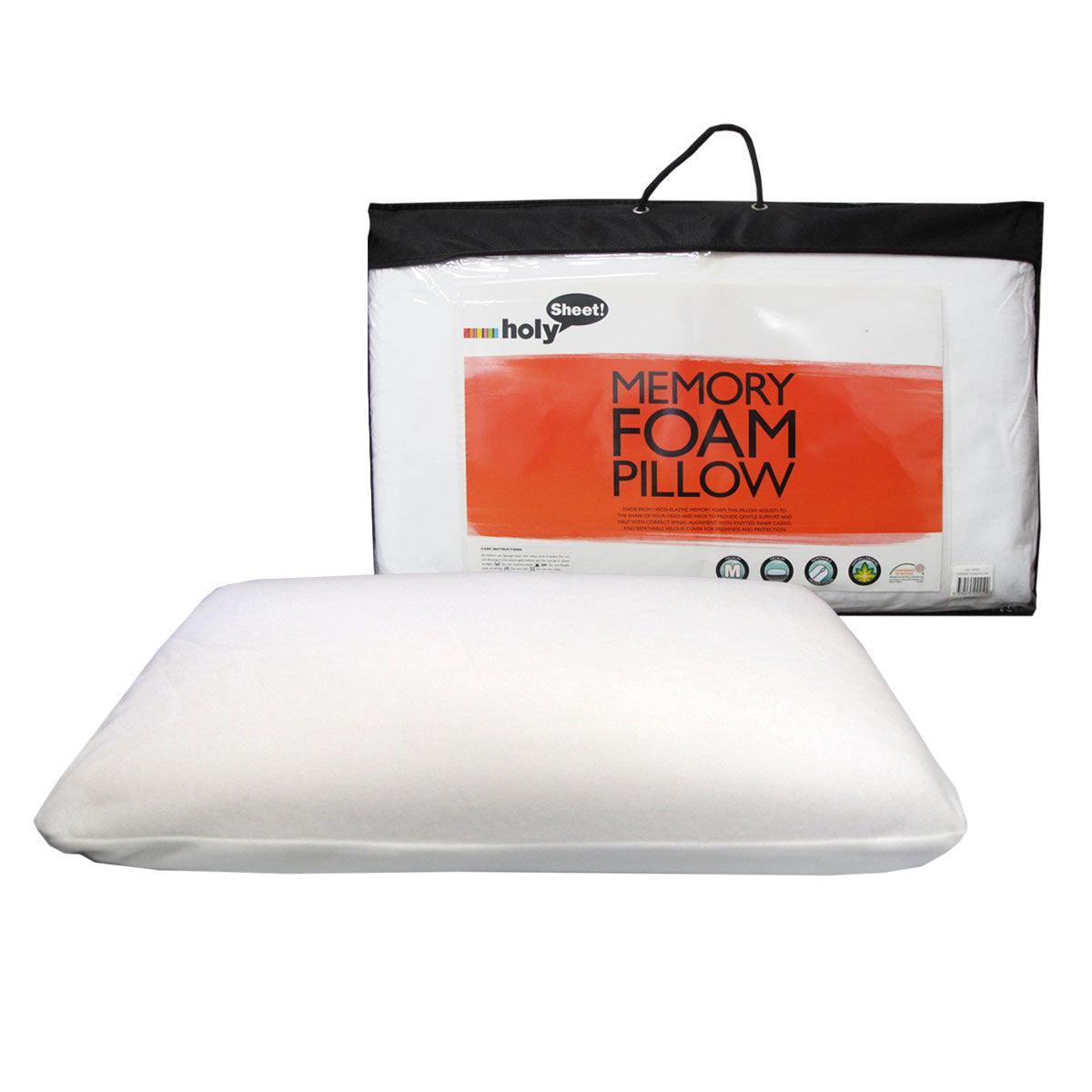 Memory Foam Pillow Medium Feel - Harrogates