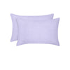 Vintage Design Homewares Pair of Lilac French Linen Standard Pillowcases 48 x 73cm - Harrogates