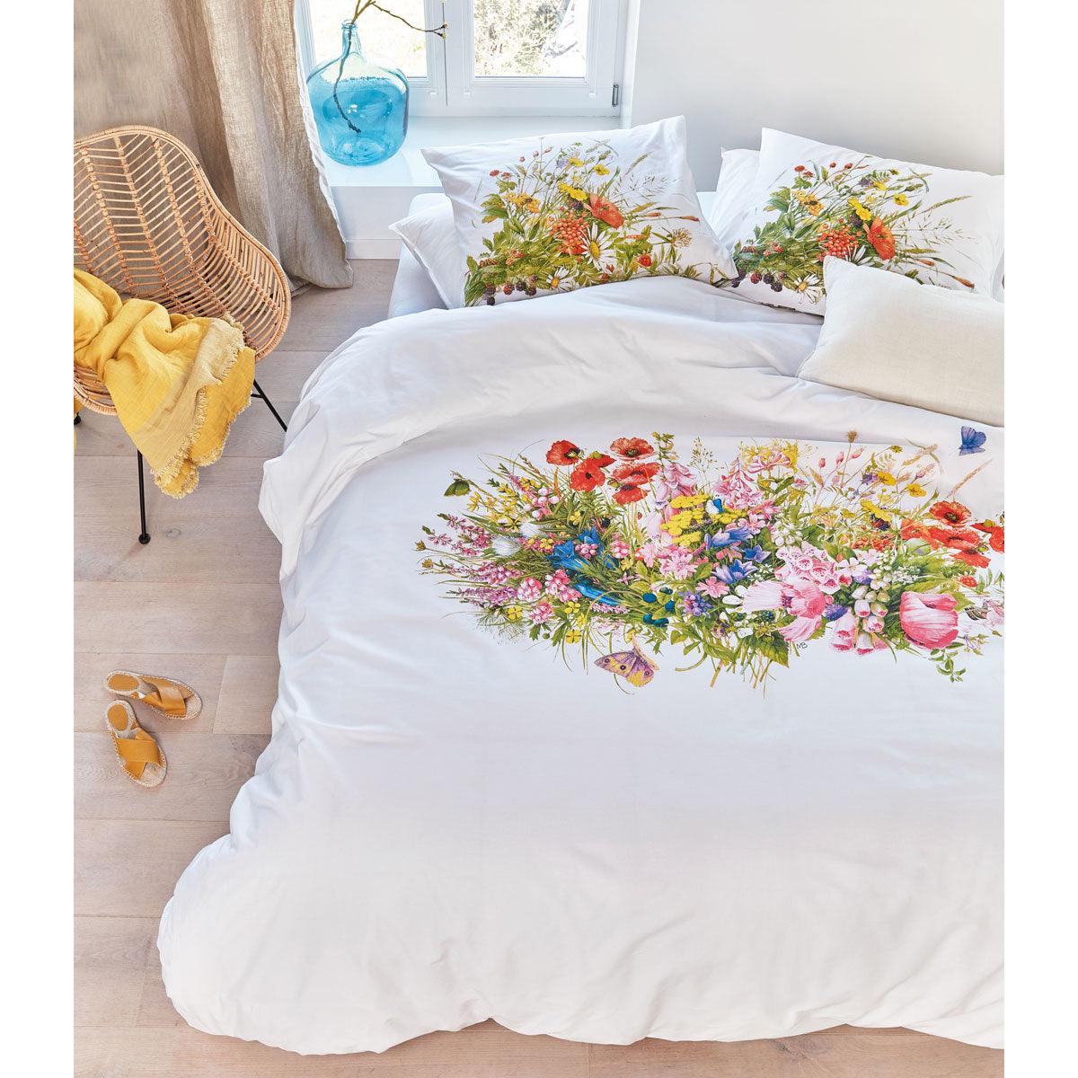 Marjolein Bastin Amazing Flowers Multi Cotton Quilt Cover Set Queen - Harrogates