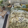 Bedding House Banda Green Cotton Quilt Cover Set King - Harrogates
