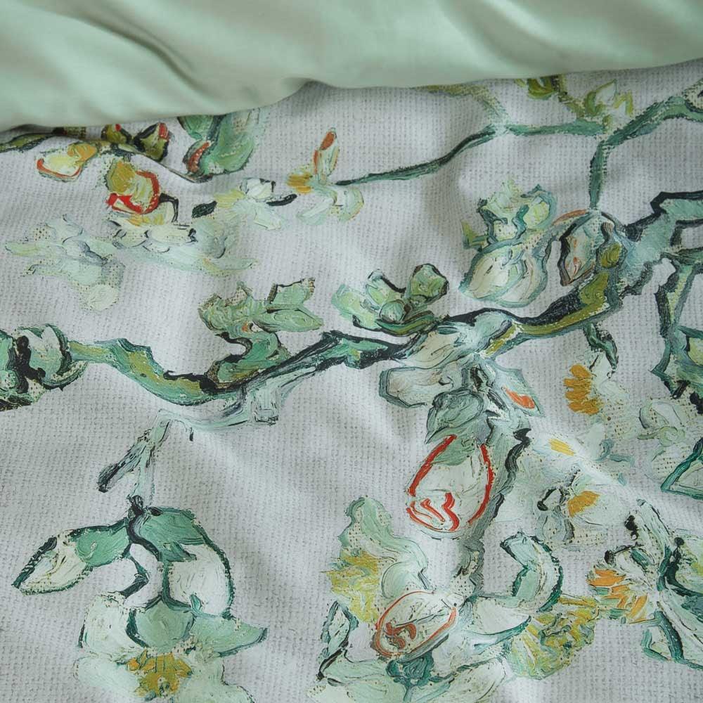 Bedding House Blossom Grey Quilt Cover Set Super King - Harrogates
