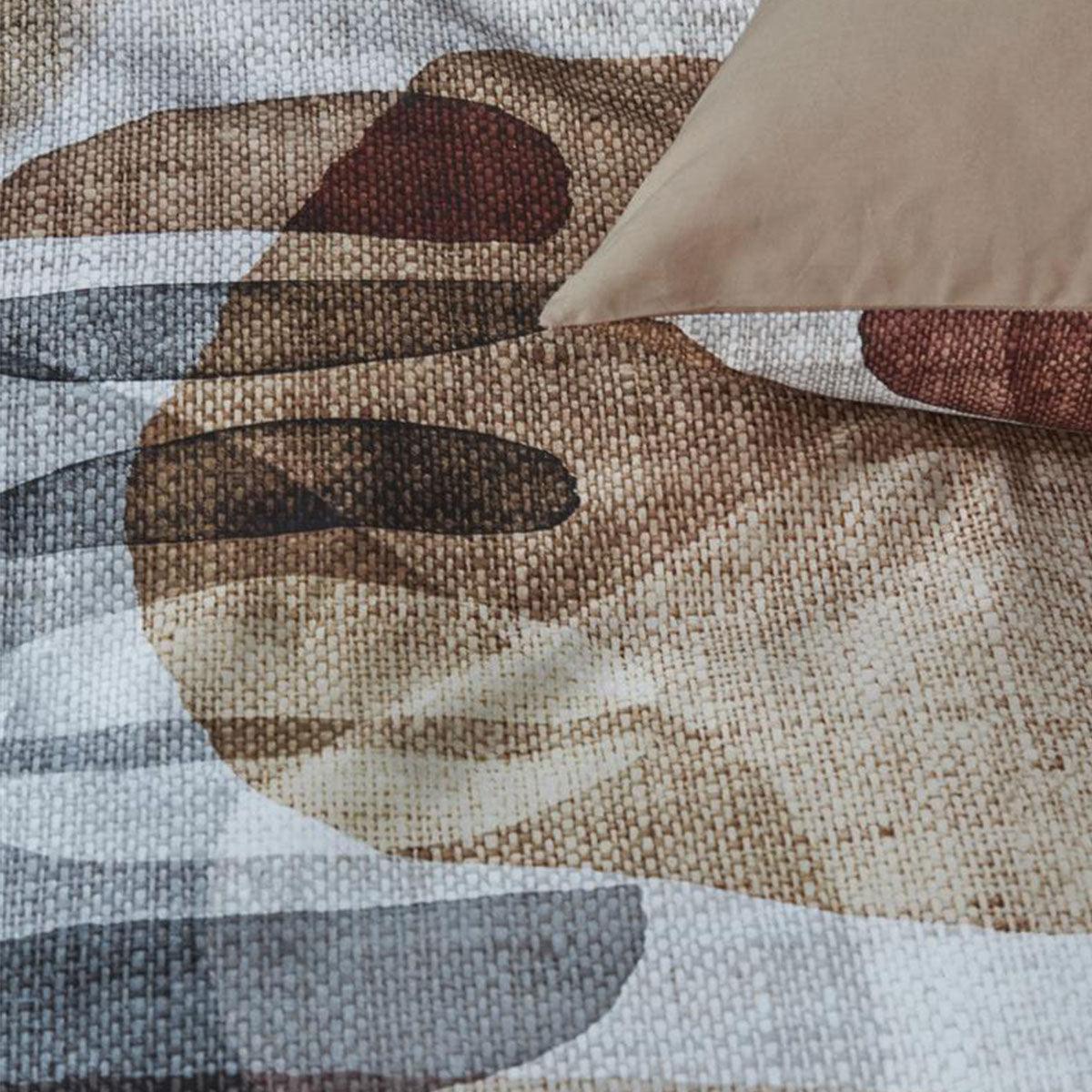 Bedding House Broc Natural Cotton Quilt Cover Set King - Harrogates