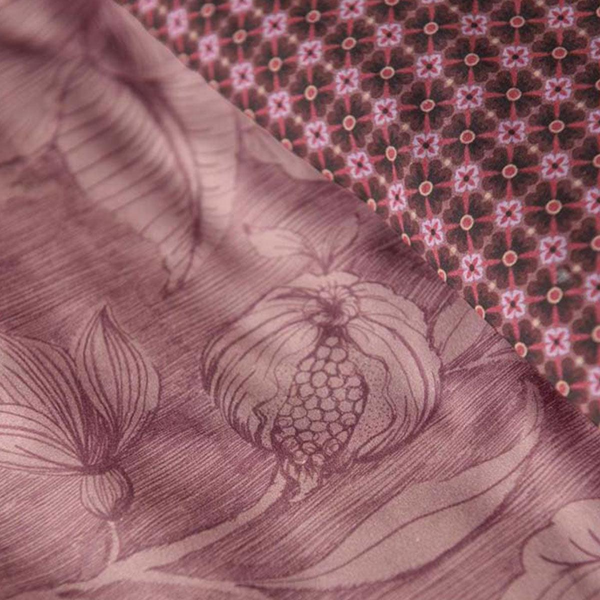 PIP Studio Casa Dei Fiori Terra Cotton Quilt Cover Set Queen - Harrogates