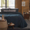 VTWonen Earth Dark Blue Quilt Cover Set Queen - Harrogates