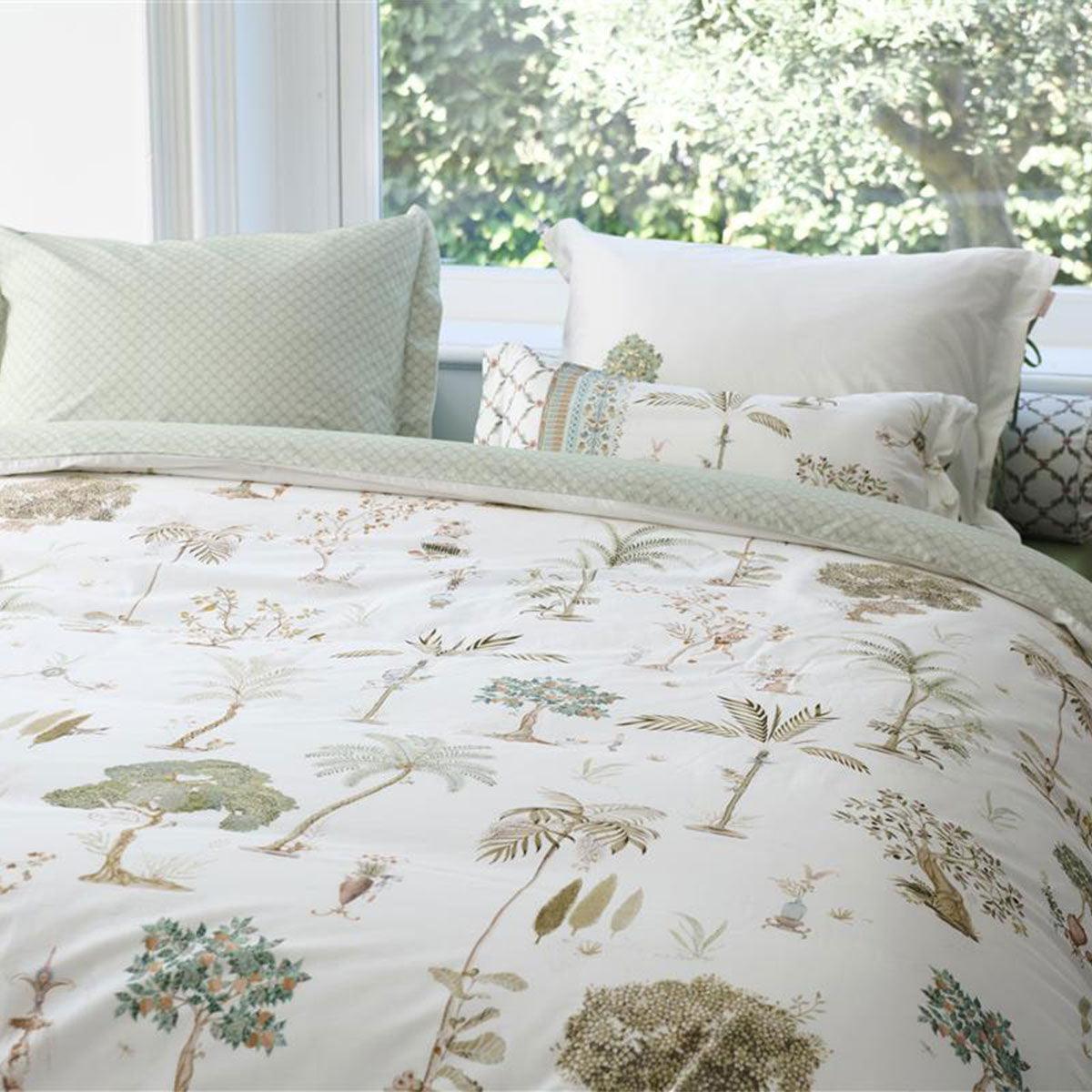 PIP Studio Giardini di Frutta White Cotton Quilt Cover Set Queen - Harrogates