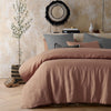 Vintage Design Homewares Hazelnut 100% Hemp Quilt Cover Set Queen - Harrogates