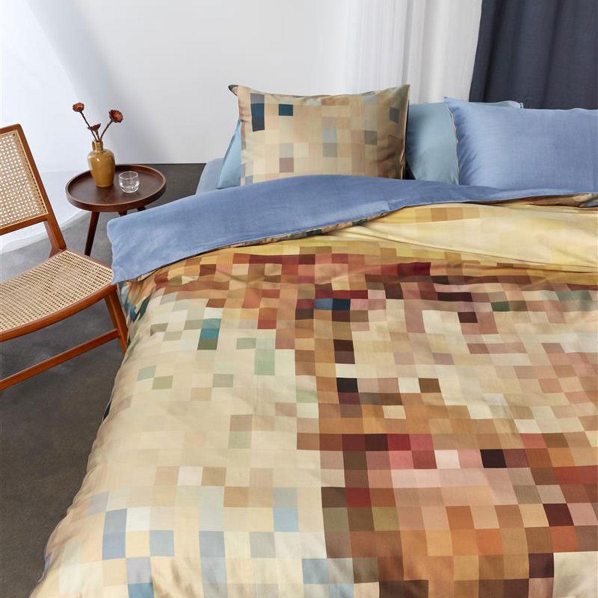 Bedding House Homage Multi Cotton Sateen Quilt Cover Set King - Harrogates