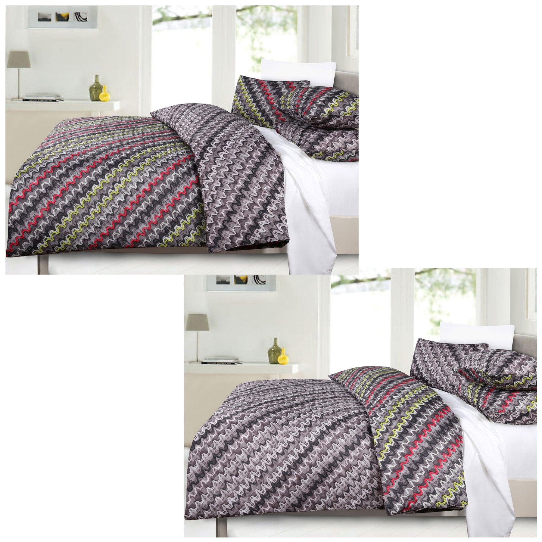 Hoxton Mutated DNA Reversible Quilt Cover Set - King - Harrogates