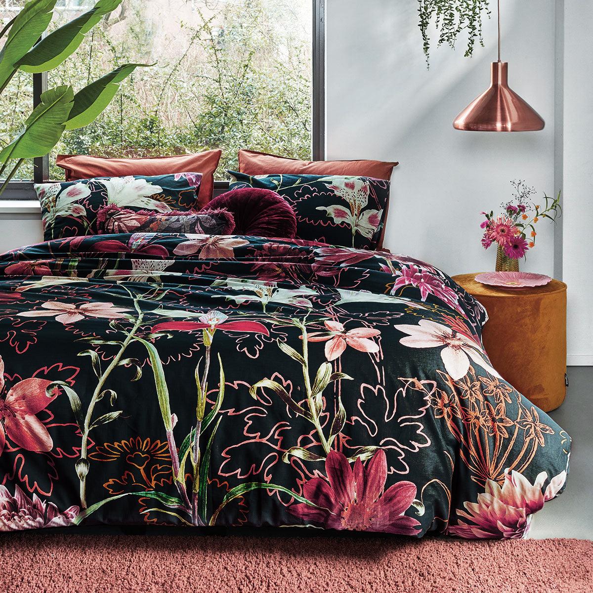 Bedding House Joy Multi Cotton Quilt Cover Set King - Harrogates