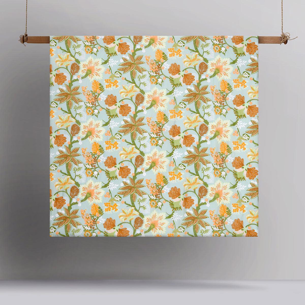 Accessorize Kienze Washed Cotton Printed Quilt Cover Set Queen - Harrogates