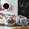 Happy Kids Monster Squad Glow in the Dark Quilt Cover Set Double - Harrogates