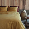 VTWonen Natural Stone Fraying Yellow Quilt Cover Set Queen - Harrogates