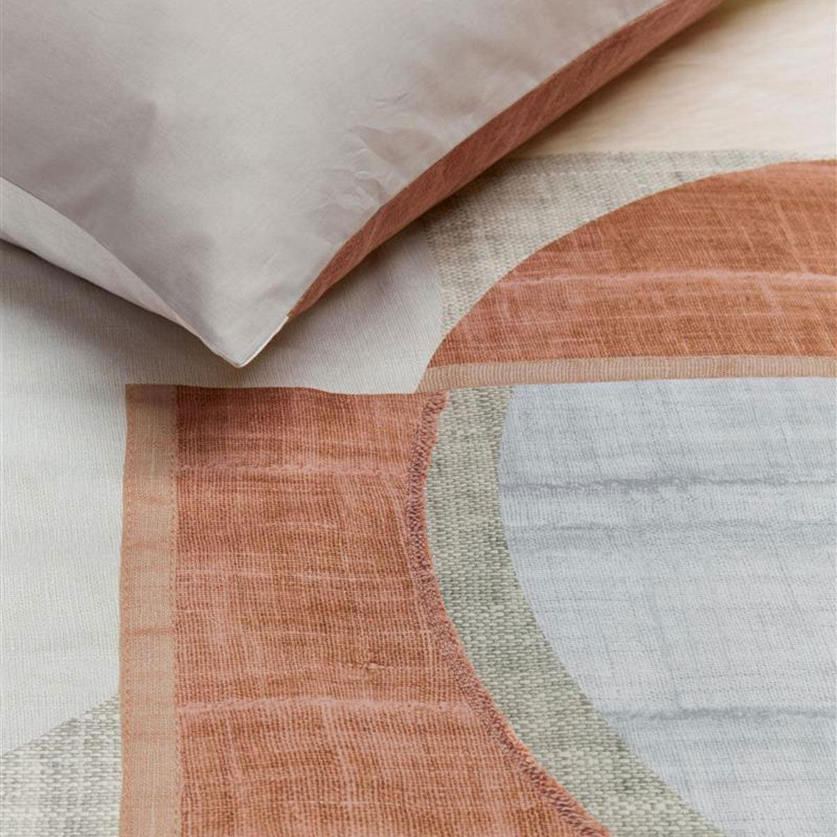 VTWonen Pale Colouring Natural Cotton Quilt Cover Set Queen - Harrogates